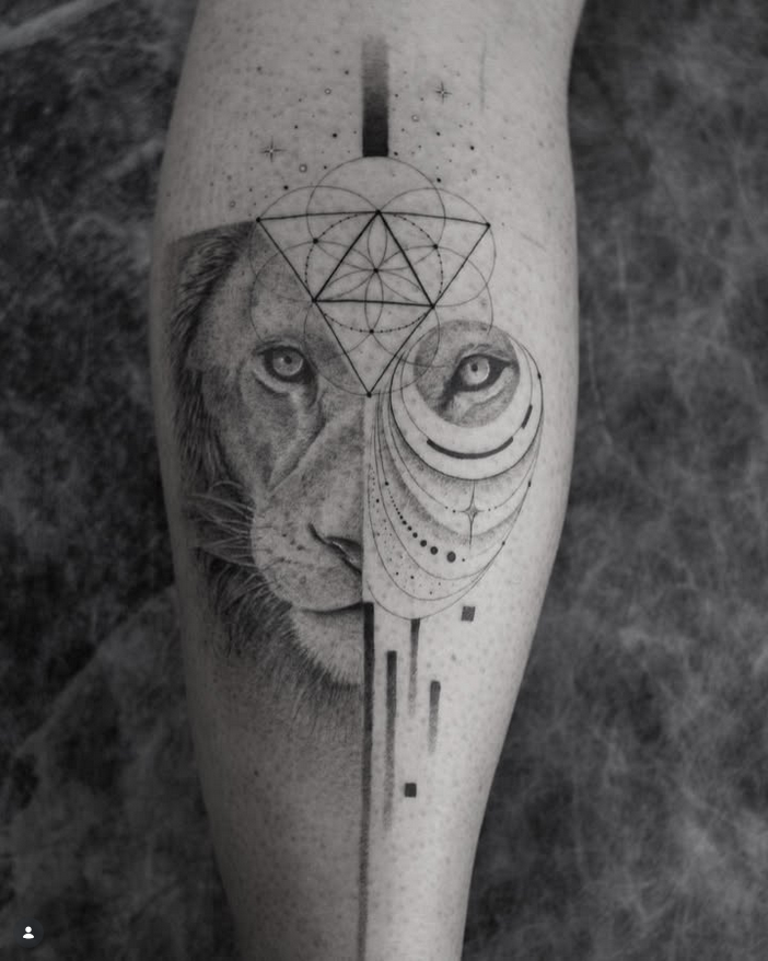 Realistik Bacak Dövmesi - Bursa dövme stüdyosu | Muzbeyn